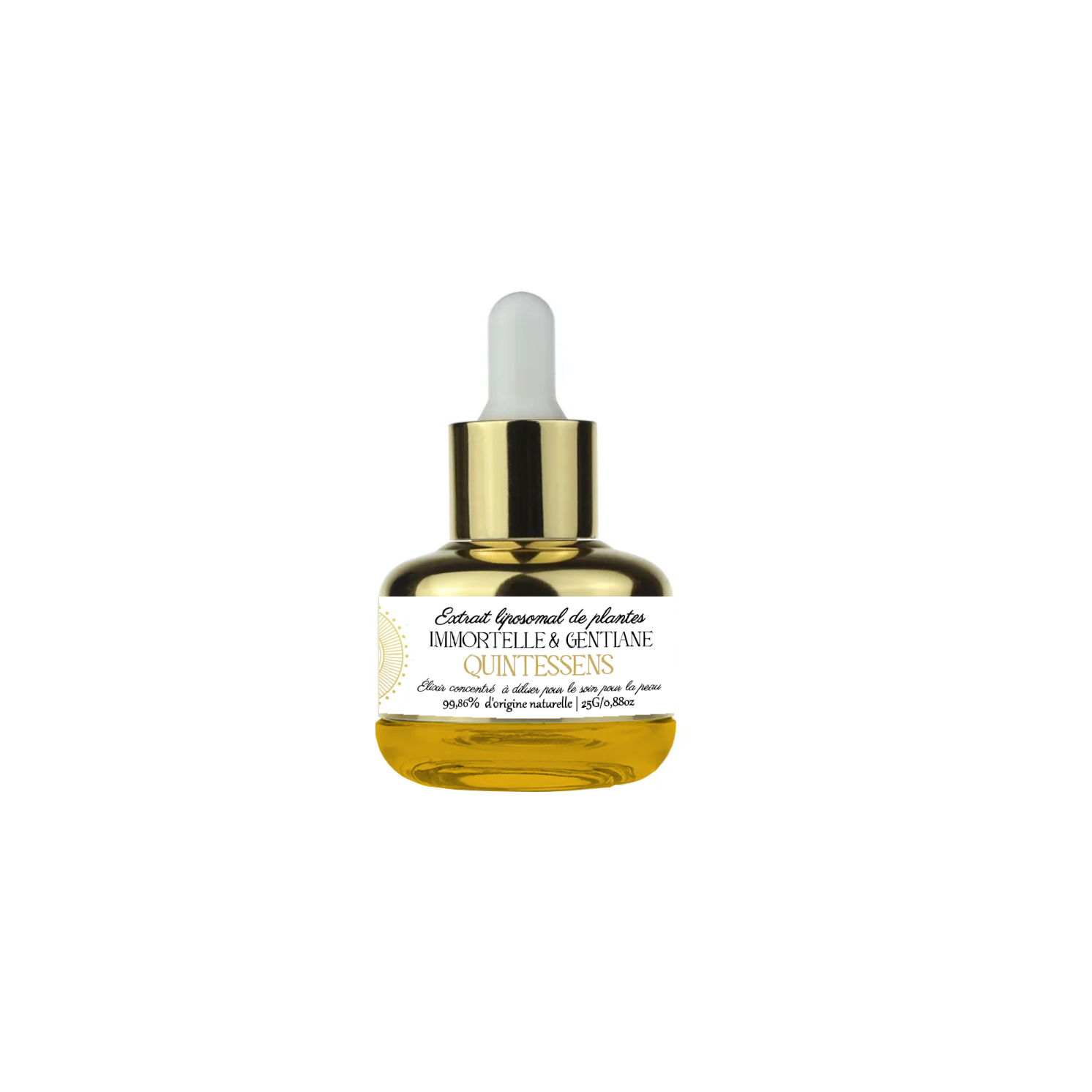 Extrait d'Immortelle et de Gentiane Jaune